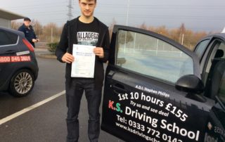 Passed Driving Test in Shrewsbury Carl Lloyd 29th January