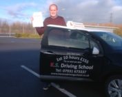 Michael Beer Passed Driving Test 1st Time in Shrewsbury 29th