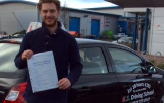 Passed 27th January Thomas Hume of Shrewsbury Passed 1st Time