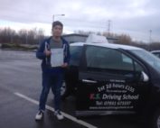 Liu Jason Yin Passed Driving Test in Shrewsbury 29th January