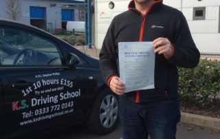Paul Page Passed 1st Time In Shrewsbury 6th March