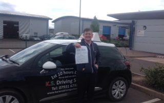 Congratulations to Jack Devey on passing driving test 1st time
