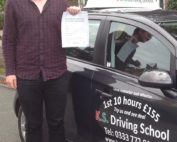 Congratulations to David Snowdon who Passed his Practical Driving Test