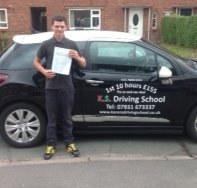 Adrian Griffiths Passed 1st Time in Shrewsbury 20th August