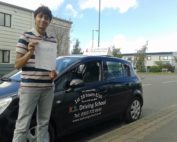 Driving Lessons Shrewsbury Akash Sinha Passed his driving Test 27th