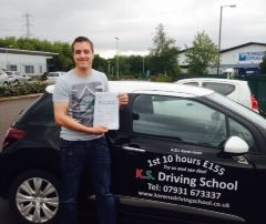 Driving Lessons Shrewsbury Daniel Barnett Passed 1st Time