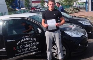 Driving lessons Shrewsbury got a Pass for Ian Price