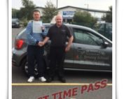 Driving lessons Shrewsbury Jamie Winters passed 1st Time