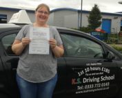 Driving Lessons in Shrewsbury Cheryl Water-Morns Passed
