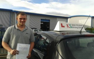 Ben Coltam Passed his driving Test with 0 Driver Faults