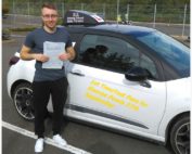 Driving lessons Shrewsbury 1st Time test Pass for George Powis