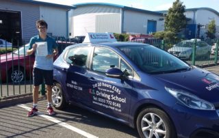 Driving Lessons Shrewsbury Harry Duffy Passed on 5th October