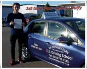 Driving Lessons Shrewsbury 1st Time Pass for Antony Duffy