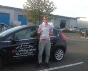 Driving Lessons Shrewsbury Alistair Hewitt Passed on 21st October