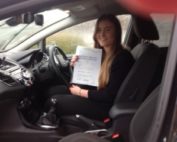 Test Pass for Amy Watson on 10th January