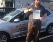 Driving Lessons Shrewsbury 13th February for Tom Smith