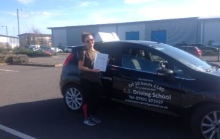 Shannon Mooney Passed Driving Test 1st Time in Shrewsbury