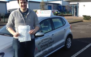 1st Time Driving Test Pass for Steve Finnigan 13th March