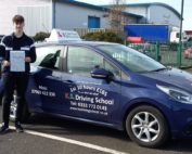 Driving Test Pass for Toby Bearne on 7th March Shrewsbury