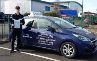 Driving Test Pass for Toby Bearne on 7th March Shrewsbury
