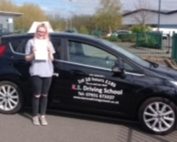Driving Lessons Shrewsbury well done Jasmin Davies Passed