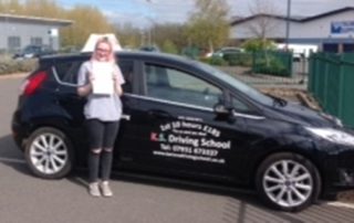 Driving Lessons Shrewsbury well done Jasmin Davies Passed