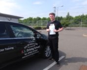 Driving Lessons Shrewsbury James Ward Passed on 11th May