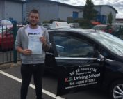 Zac Thomas Passed 1st Time on 6th June