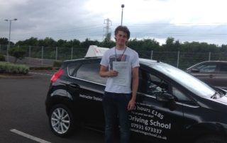 Jack Neil Passes Driving Test 1st Time on 31st May