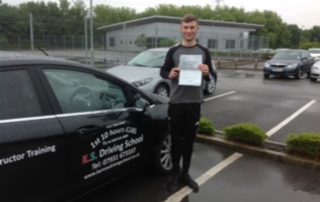 Driving Lessons Shrewsbury Ethan Roberts Passed 1st Time on 11th July
