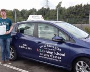Driving Lessons Shrewsbury 1st Time pass for Ethan madlin