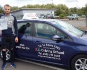 Driving Lessons Shrewsbury 1st time for Kyle Turner 31st July