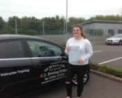 Driving Test pass 1st Time for Hannah Scott Shrewsbury 7th July
