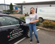 Driving Test Pass for Georgia-May Francis 1st TIME in Shrewsbury