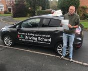 Driving Test Pass in Telford for Jason Eastwood on 28th September