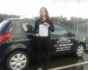  Molly Evans took her Practical Driving Test 1st Time