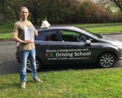 Driving Test Pass in Telford for James Lachowicz on 20th October