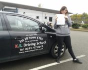Driving Lessons Shrewsbury "Kim Lane Passed her Driving Test on the 27th October"