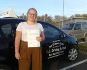 Driving Test Pass in Shrewsbury for Anna Kerslake