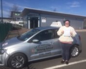 Driving Test Pass for Amy Larkin in Shrewsbury 26TH March