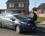 Driving Test Pass 1st Time in Whitchurch for Reece Worral