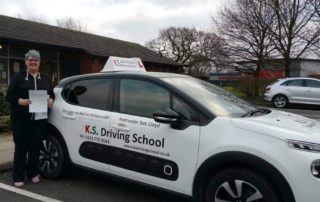 Driving Test Pass for Deborah Holloway in Telford on 21st February