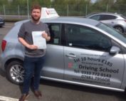 Congratulations to Ollie Rothwell who passed his driving test 1st time on 25th April