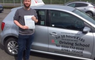 Congratulations to Ollie Rothwell who passed his driving test 1st time on 25th April