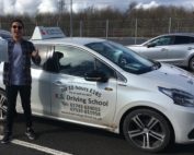 Obi Passed his Driving Test on the 4th April in Shrewsbury