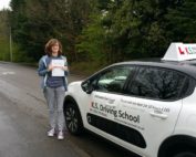 Victoria Mai Bostock Passed Driving Test in Telford
