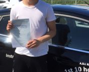 Congratulations to Jay Salvoni on Practical Driving Test 1st Time