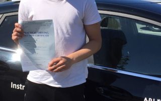 Congratulations to Jay Salvoni on Practical Driving Test 1st Time