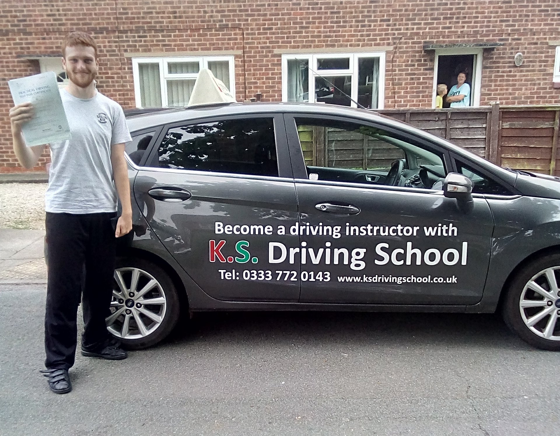 Congratulations to Marc Jones on passing his test