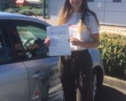 Congratulations to Amy Speakman who passed her Driving test 1st